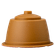 cap dolce gusto marrom